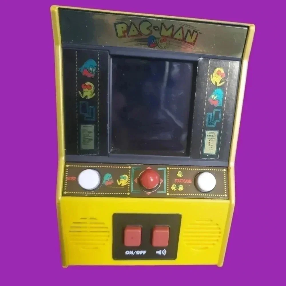 Pac-Man mini handheld arcade game